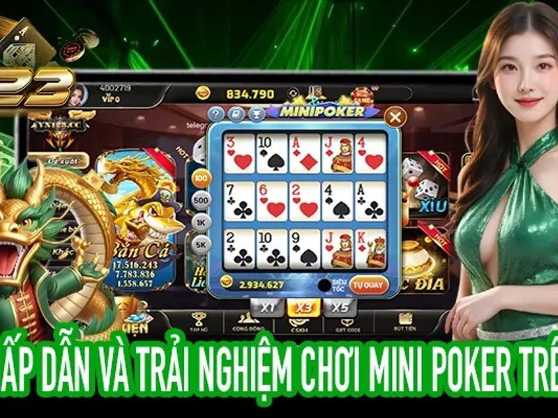 Người chơi đang trải nghiệm game bắn cá trực tuyến Vn68